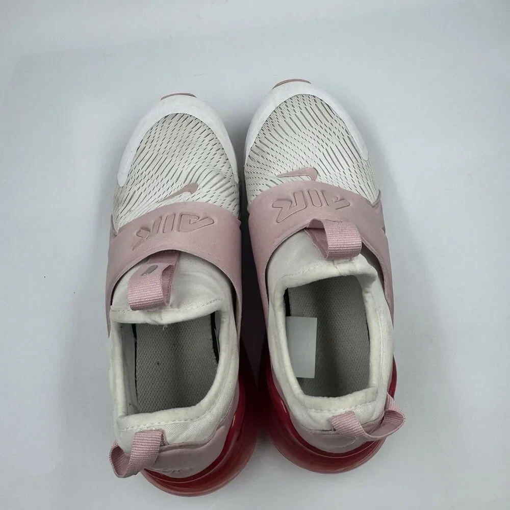 Nike Air Max 270 Gs Extreme Low White Pink Glaze Sz 5Y CI1108-103